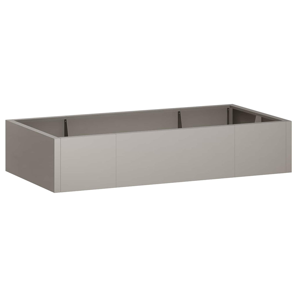 vidaXL Mur oporowy 6 szt. 200 x 100 x 50 cm Stal kortenowska Rdzawy