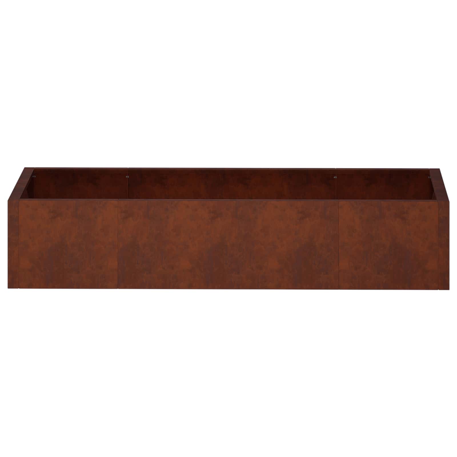 vidaXL Mur oporowy 6 szt. 200 x 100 x 50 cm Stal kortenowska Rdzawy