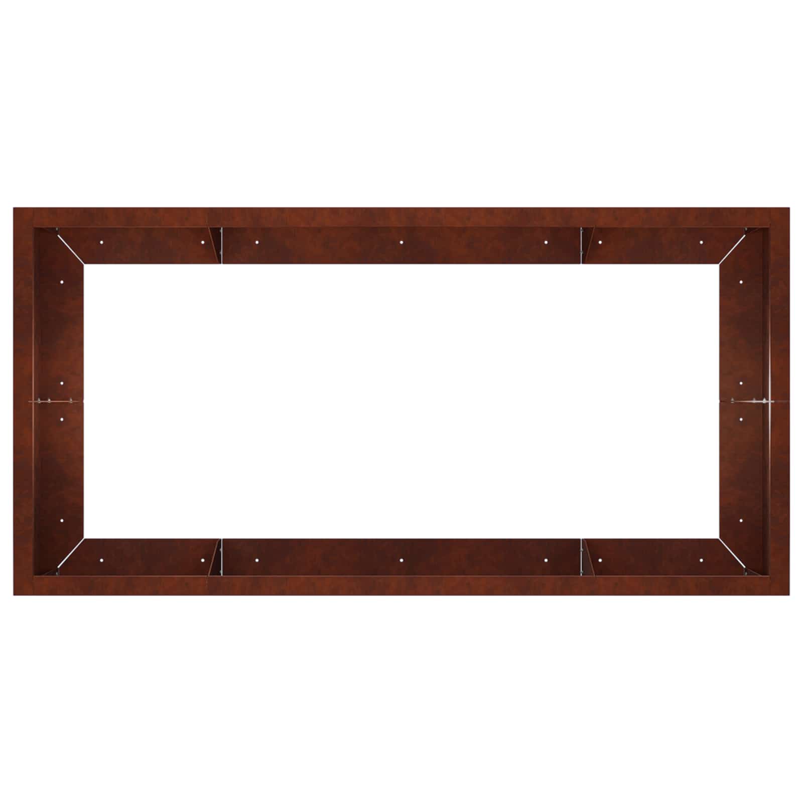 vidaXL Mur oporowy 6 szt. 200 x 100 x 50 cm Stal kortenowska Rdzawy