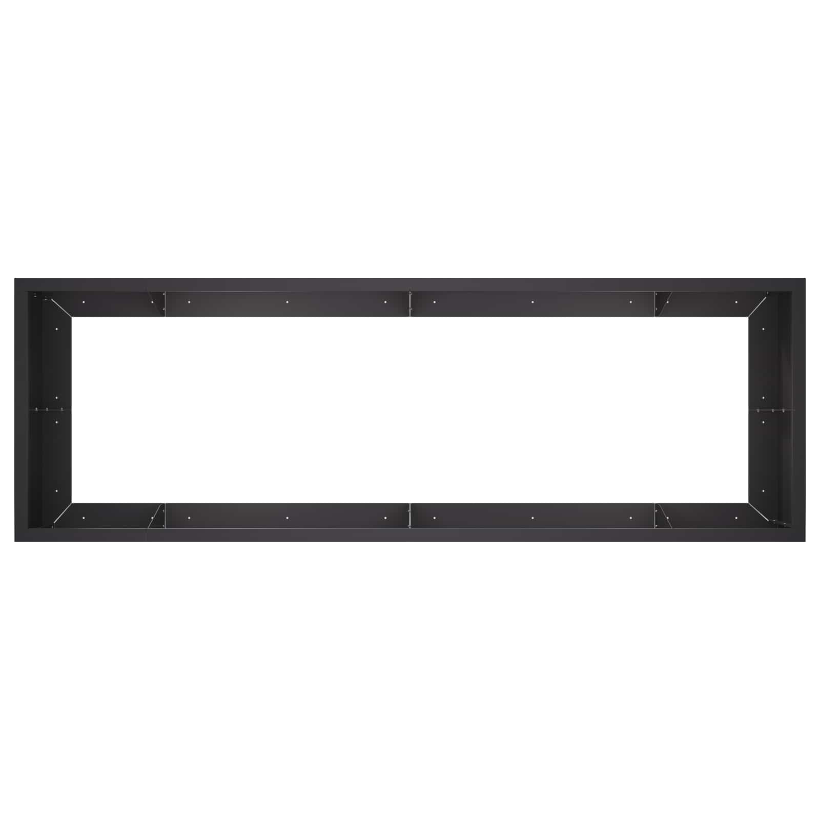 vidaXL Mur oporowy 8 szt. 300 x 100 x 30 cm Stal Czarny