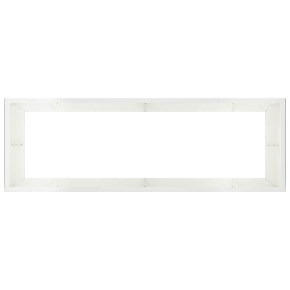 vidaXL Mur oporowy 8 szt. 300 x 100 x 30 cm Stal Biały