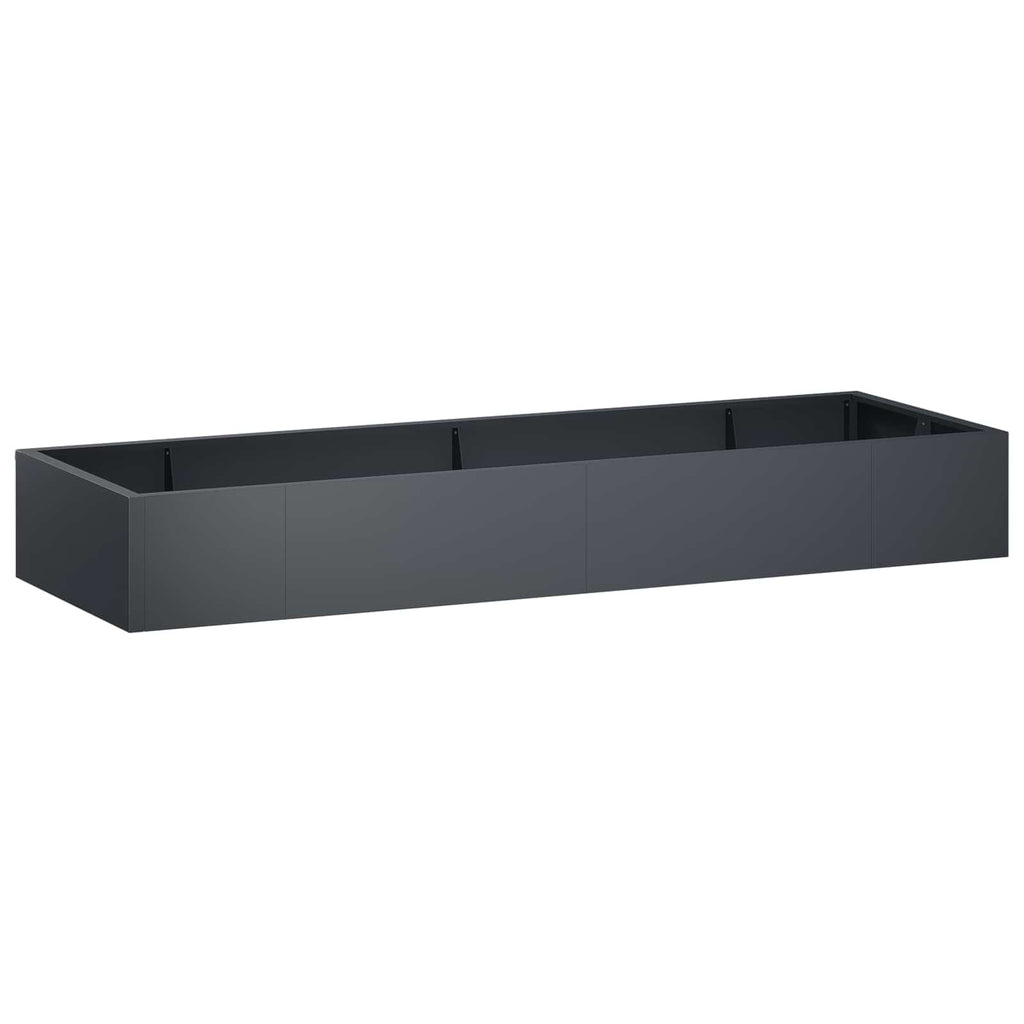 vidaXL Mur oporowy 8 szt. 300 x 100 x 30 cm Stal antracytowy