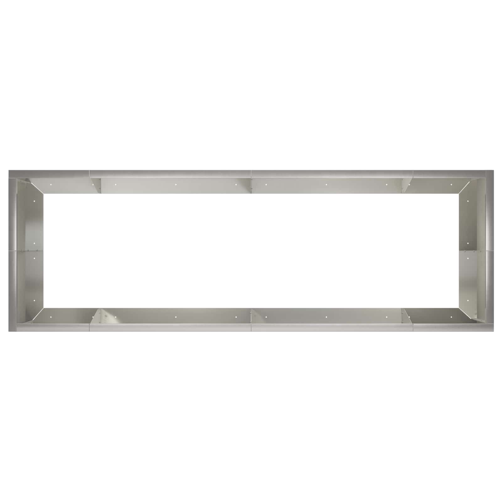 vidaXL Mur oporowy 8 szt. 300 x 100 x 30 cm Stal nierdzewna srebrny