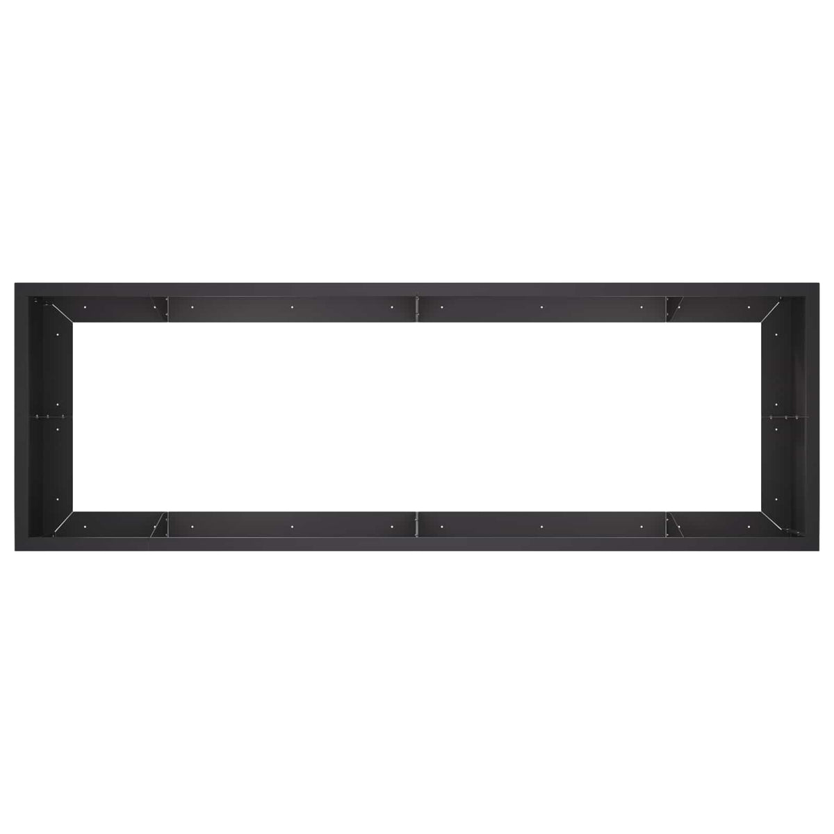 vidaXL Mur oporowy 8 szt. 300 x 100 x 40 cm Stal Czarny