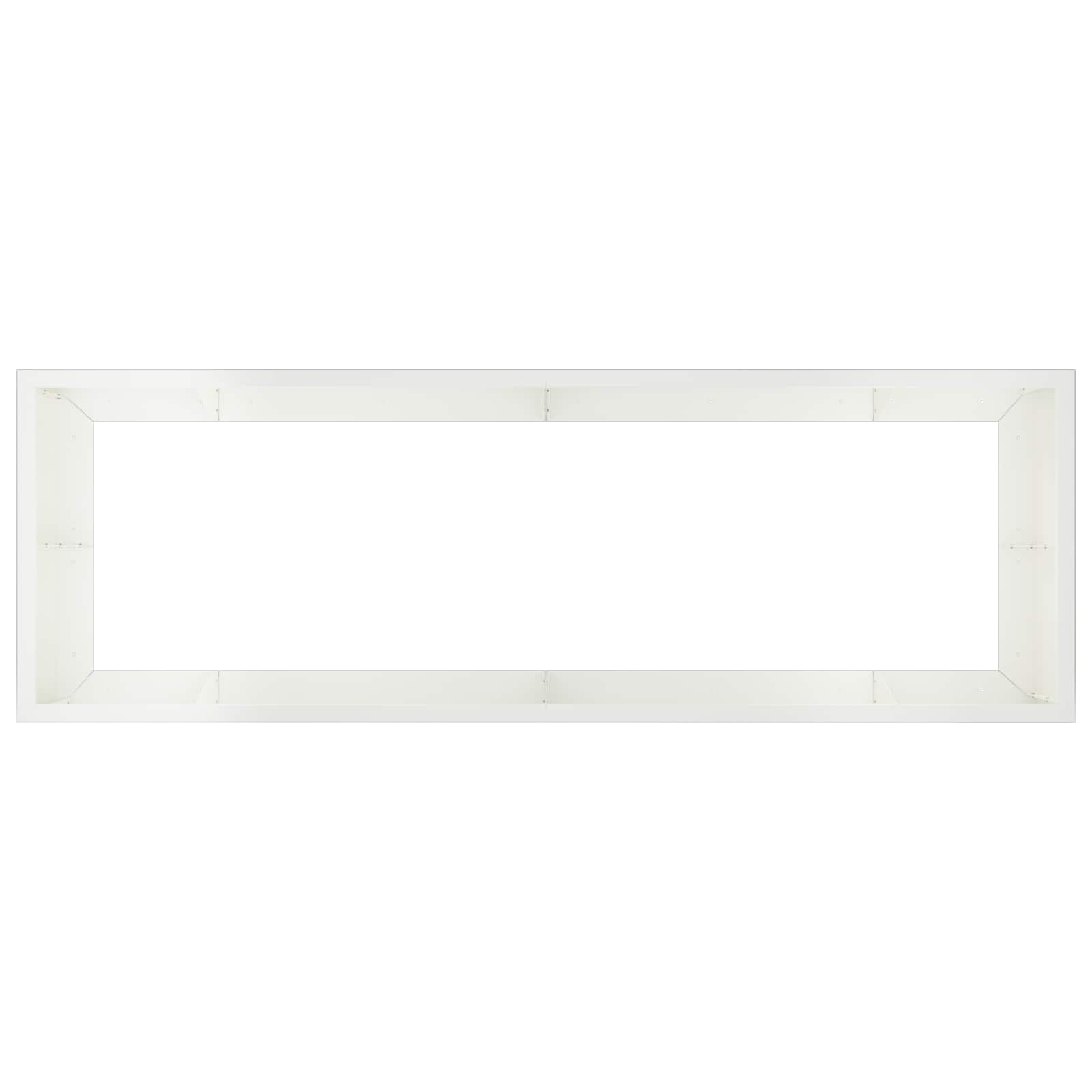 vidaXL Mur oporowy 8 szt. 300 x 100 x 40 cm Stal Biały