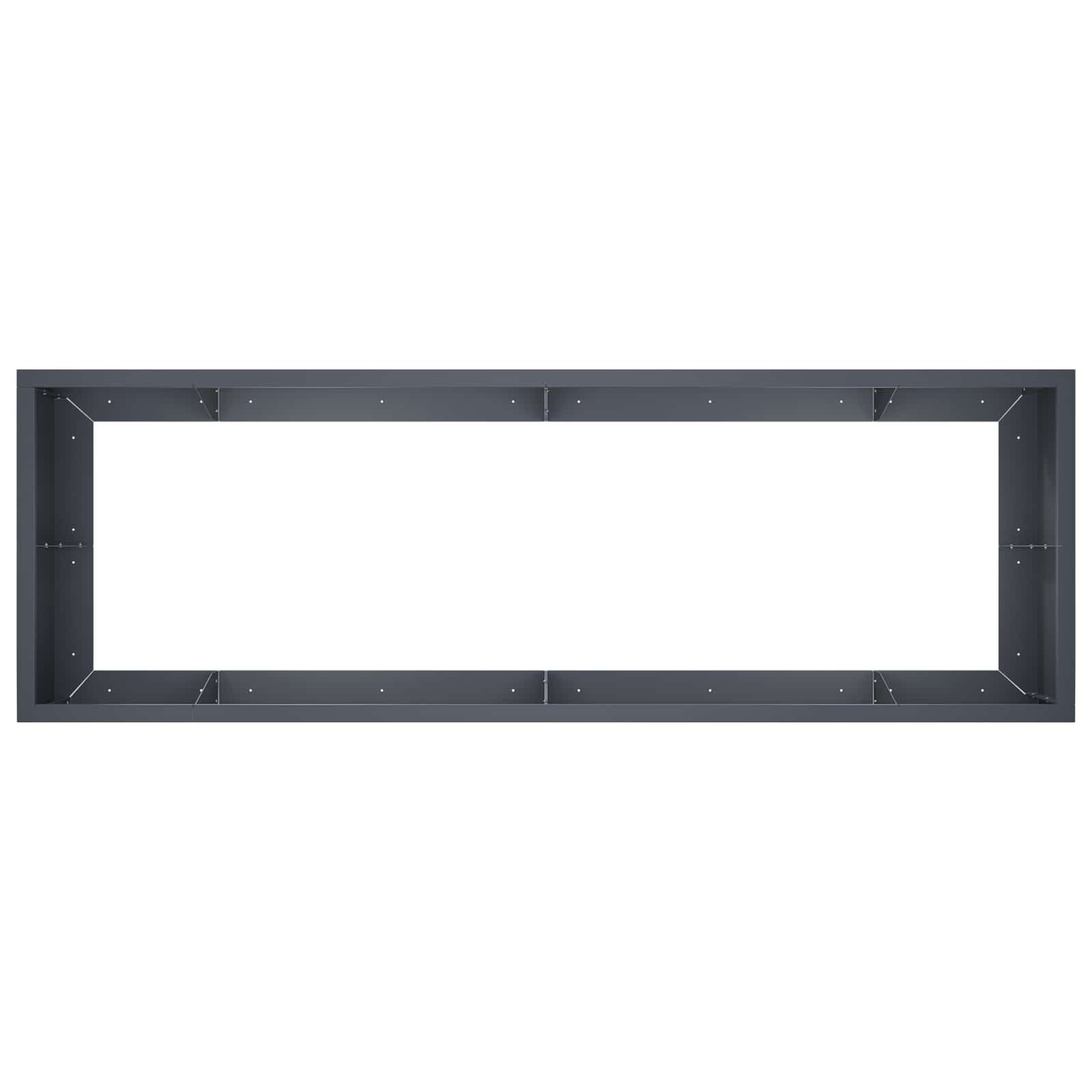 vidaXL Mur oporowy 8 szt. 300 x 100 x 40 cm Stal antracytowy