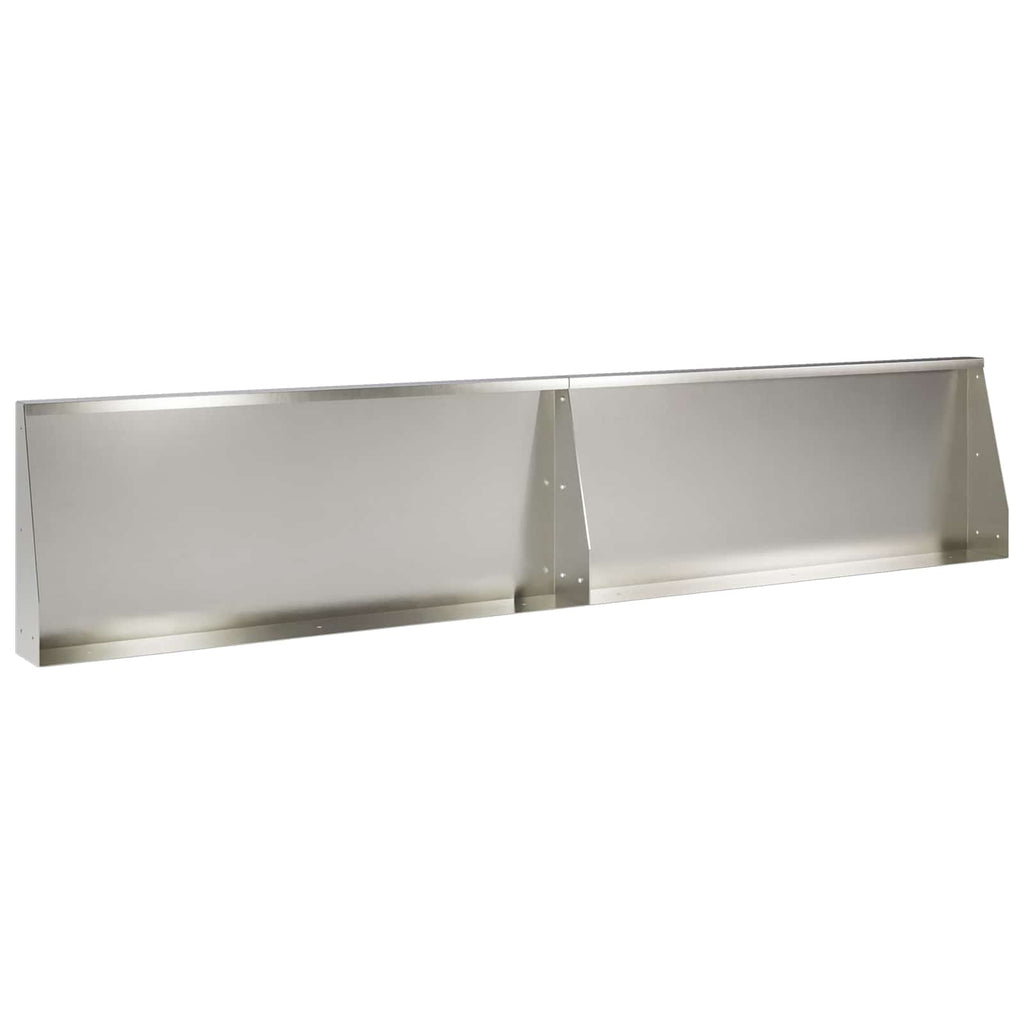 vidaXL Mur oporowy 8 szt. 300 x 100 x 40 cm Stal nierdzewna srebrny