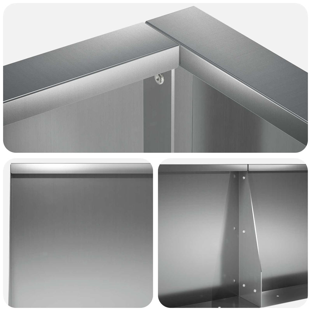 vidaXL Mur oporowy 8 szt. 300 x 100 x 40 cm Stal ocynkowana srebrny