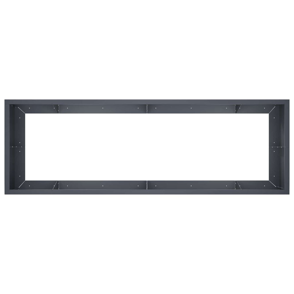 vidaXL Mur oporowy 8 szt. 300 x 100 x 50 cm Stal antracytowy