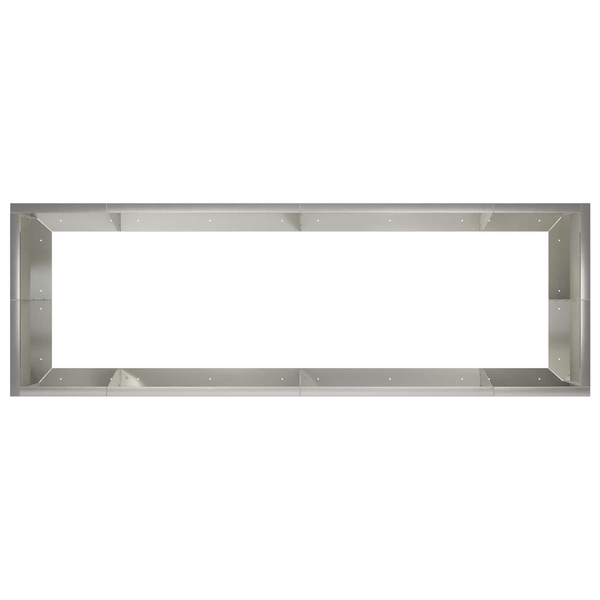 vidaXL Mur oporowy 8 szt. 300 x 100 x 50 cm Stal nierdzewna srebrny