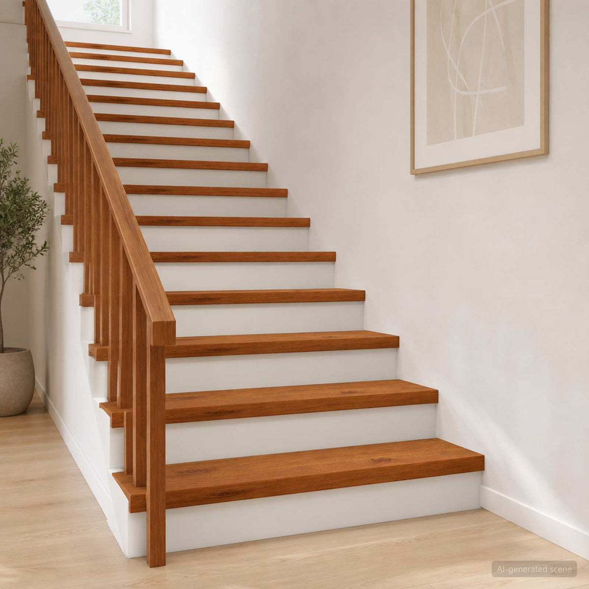 vidaXL Stopień 2 szt. 90 x 25 x 2 cm brązowy Dąb lite