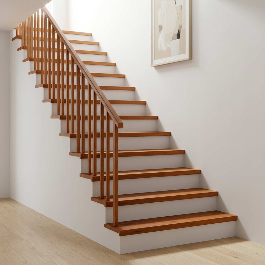 vidaXL Stopień 2 szt. 120 x 30 x 2 cm brązowy Dąb lite