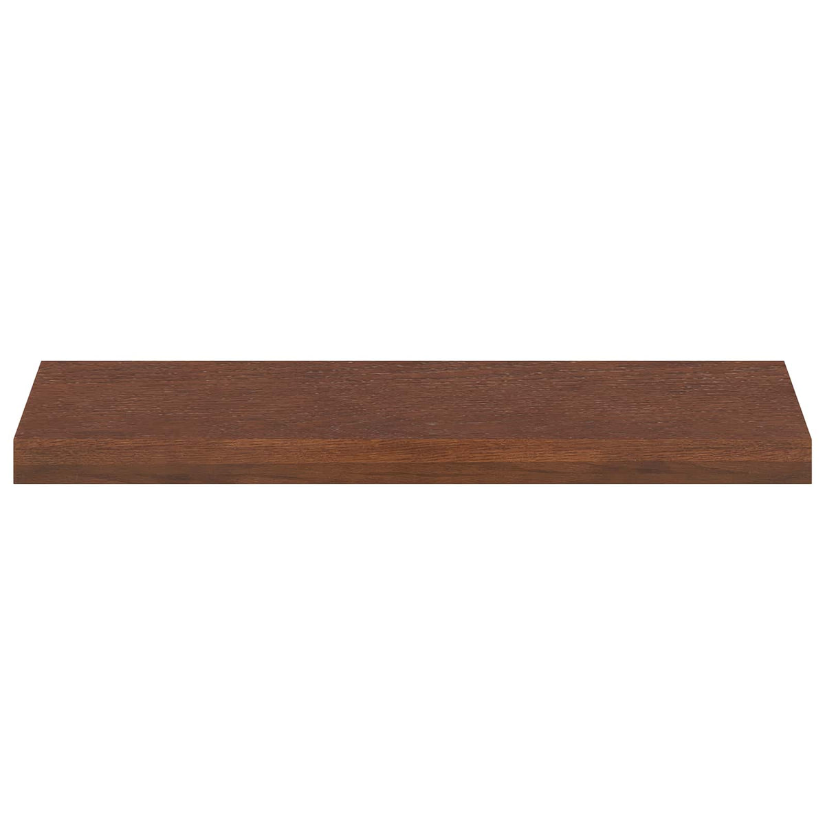 vidaXL Stopień 2 szt. 80 x 30 x 2 cm Ciemny brąz Dąb lite