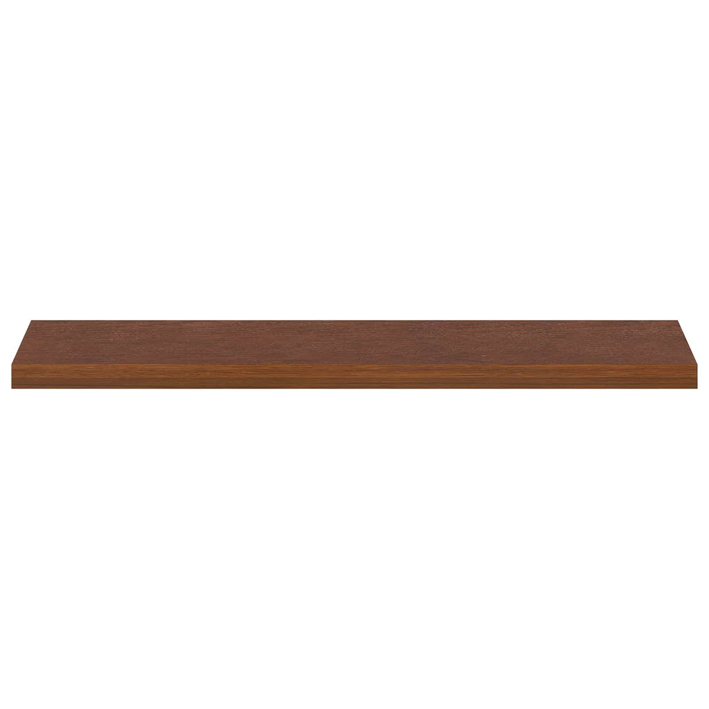 vidaXL Stopień 4 szt. 120 x 25 x 2 cm Ciemny brąz Dąb lite