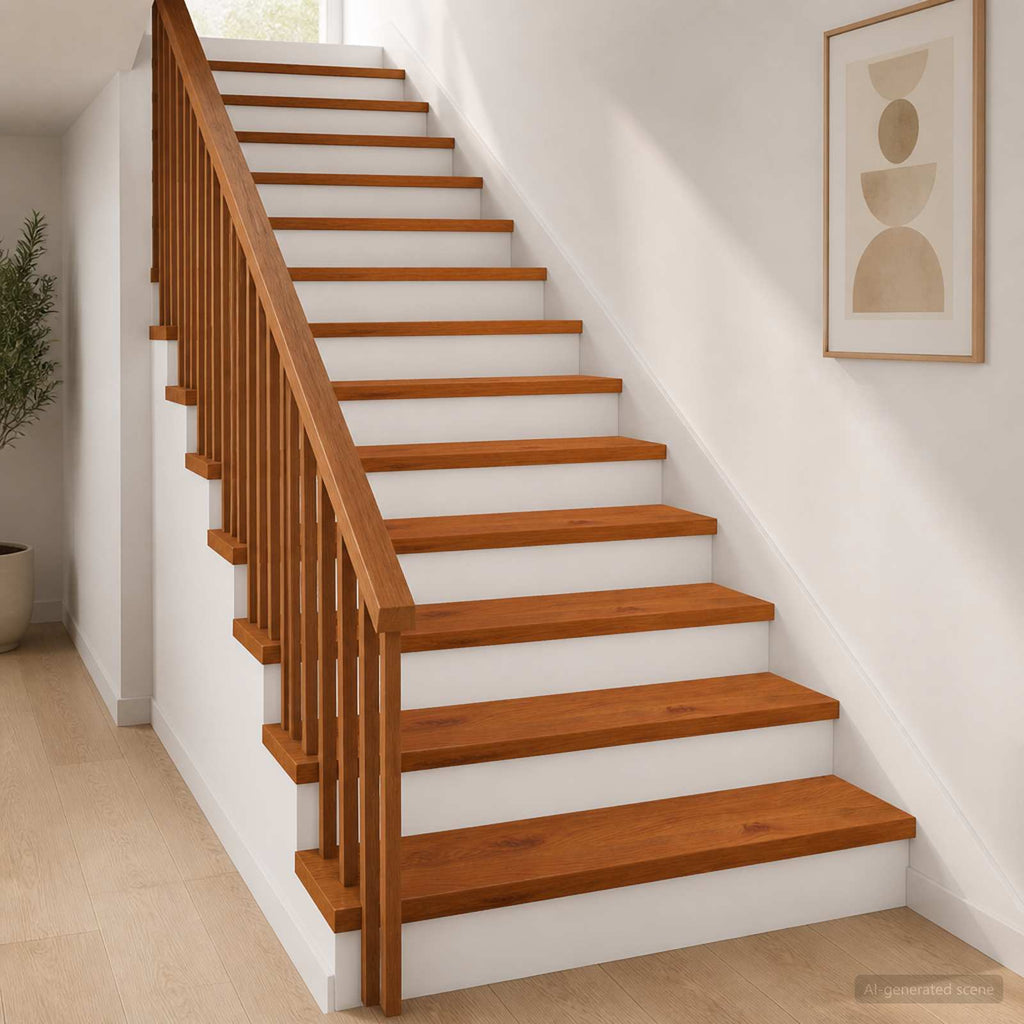 vidaXL Stopień 12 szt. 90 x 25 x 2 cm brązowy Dąb lite