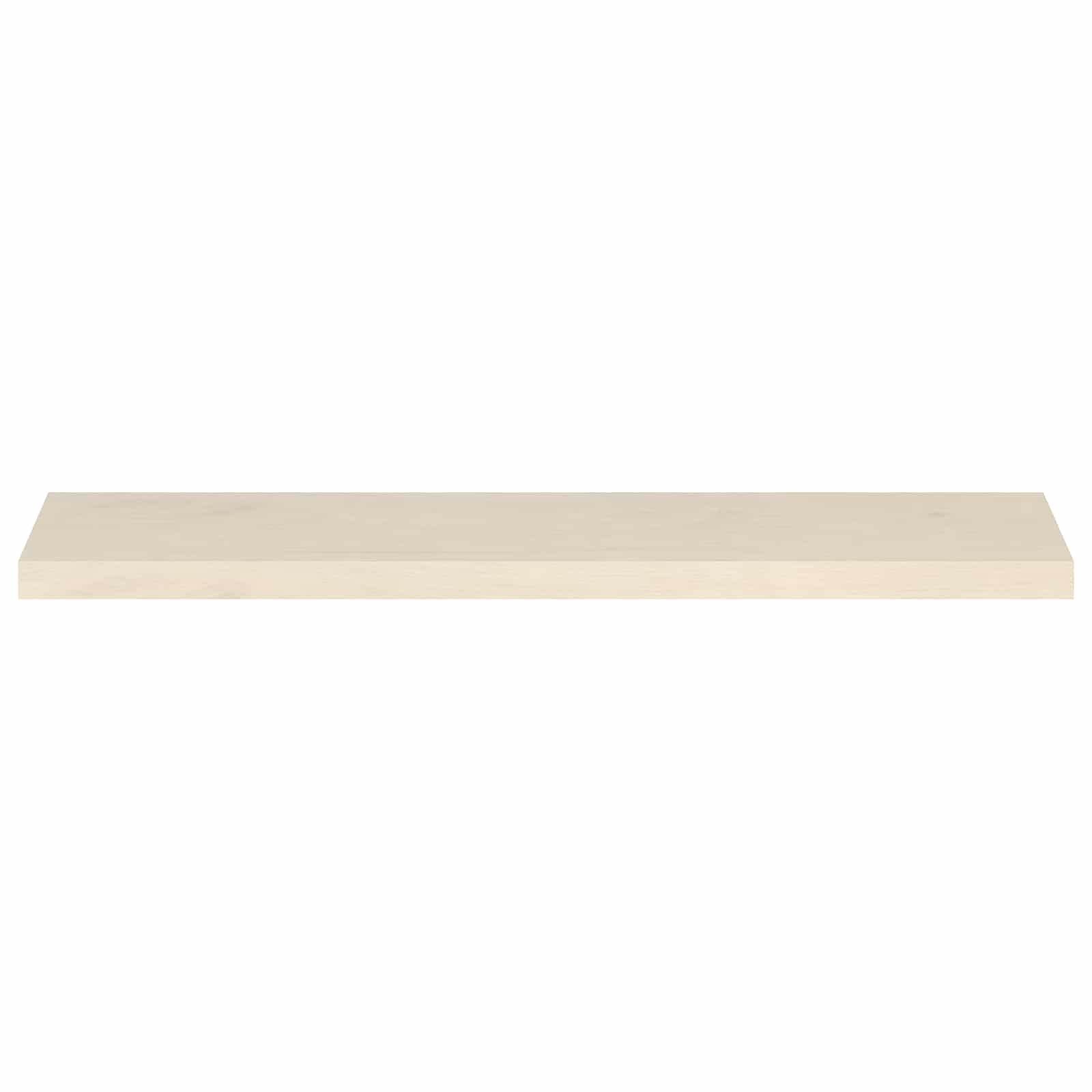 vidaXL Stopień 16 szt. 120 x 25 x 2 cm Biały Dąb lite