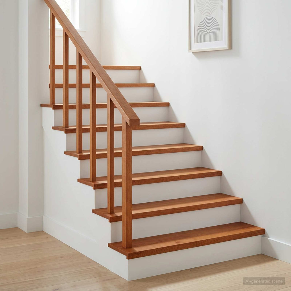 vidaXL Stopień 20 szt. 110 x 25 x 2 cm brązowy Dąb lite