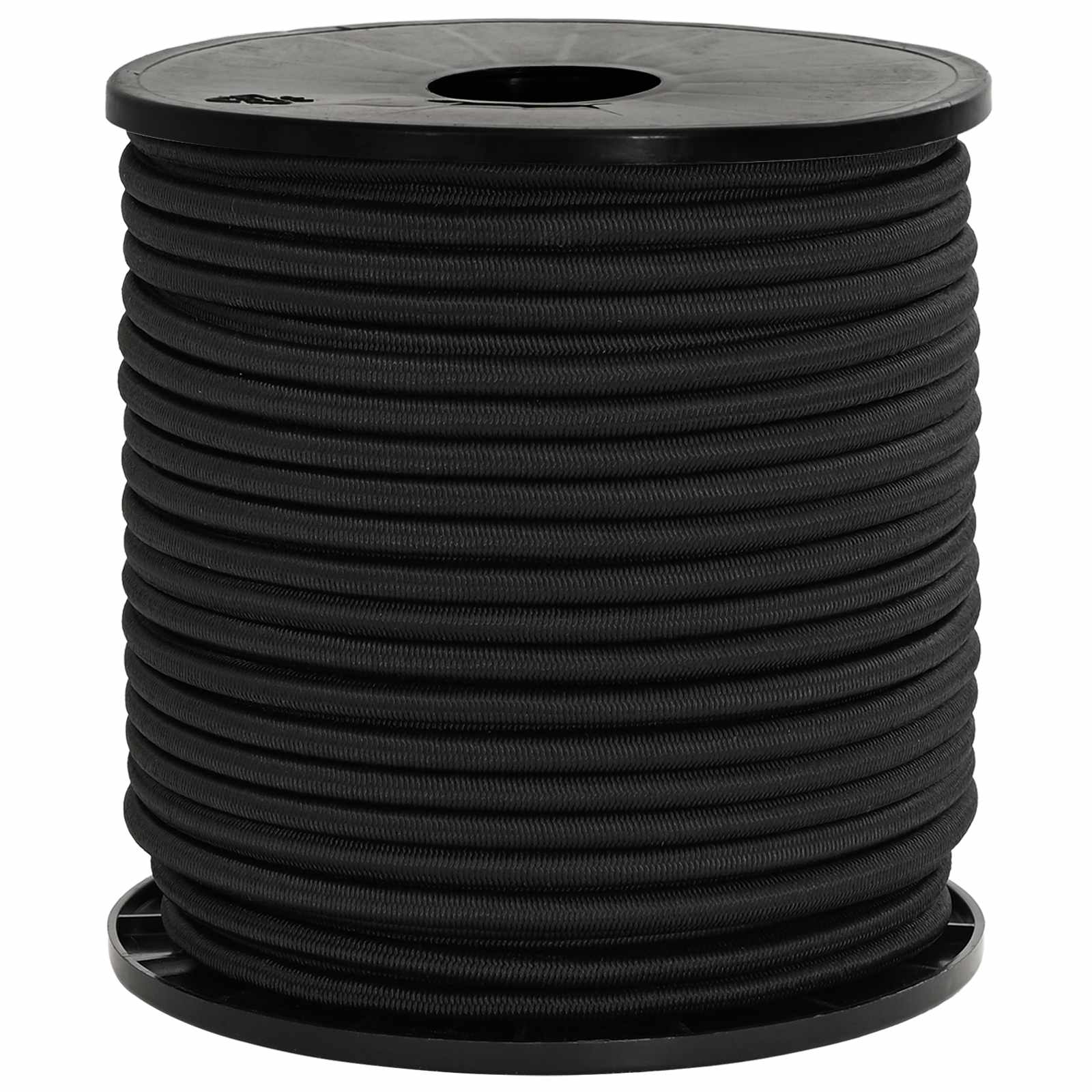 vidaXL Liny bungee 6 mm Czarny PP i guma