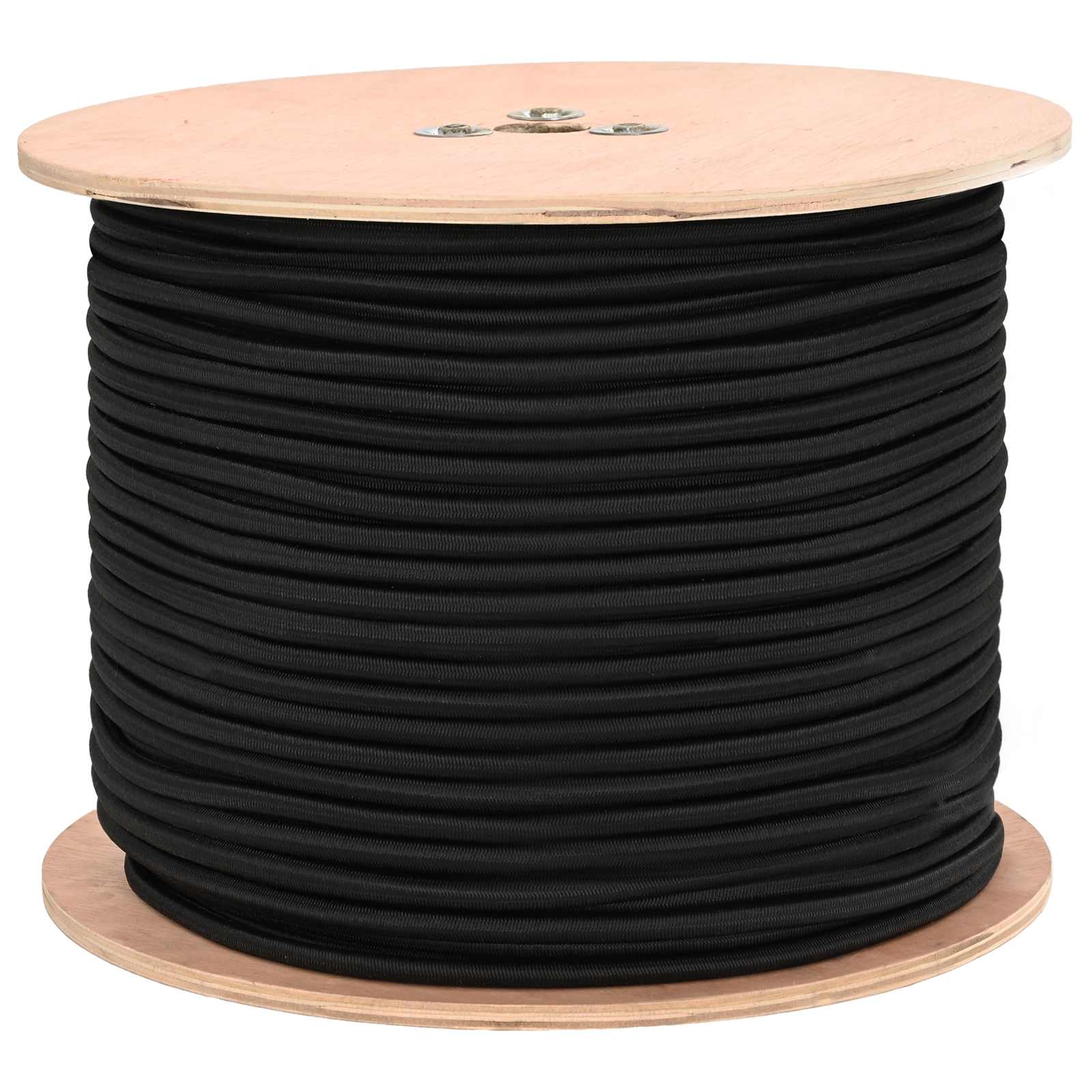 vidaXL Liny bungee 8 mm Czarny PP i guma