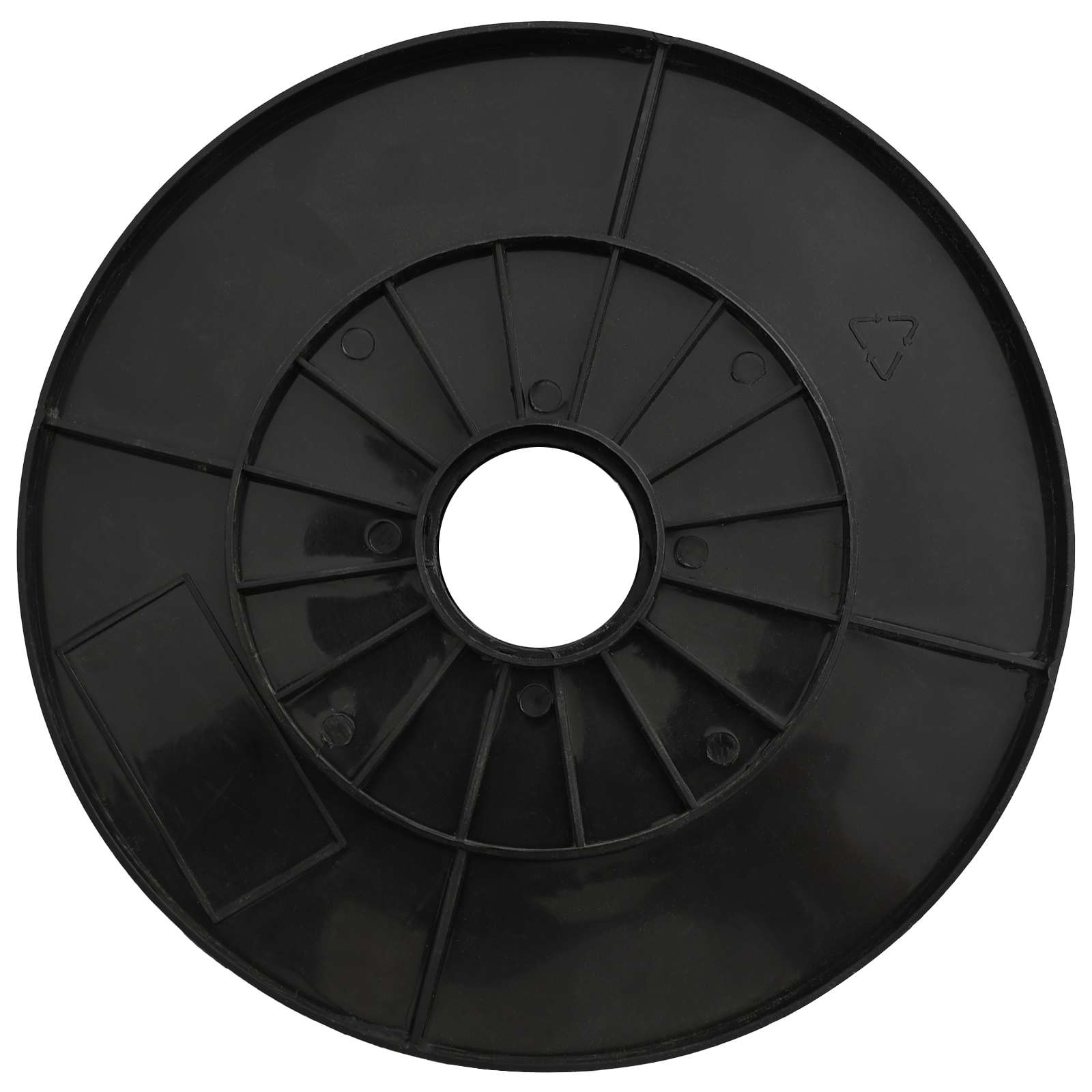 vidaXL Liny bungee 10 mm Czarny PP i guma
