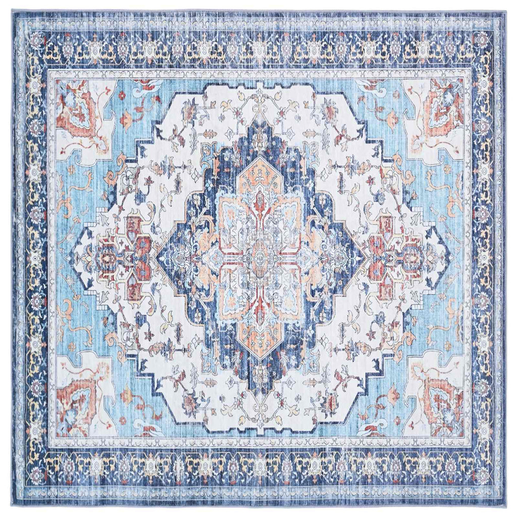 vidaXL Dywan ORIZ Wielokolorowe 240 x 240 cm 100% poliester
