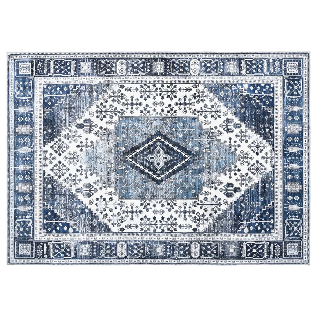 vidaXL Dywan ORIZ Ciemnoniebieski 200 x 280 cm 100% poliester