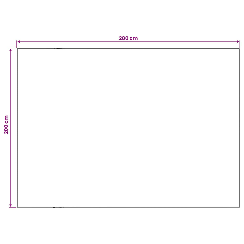vidaXL Dywan ORIZ Ciemnoniebieski 200 x 280 cm 100% poliester