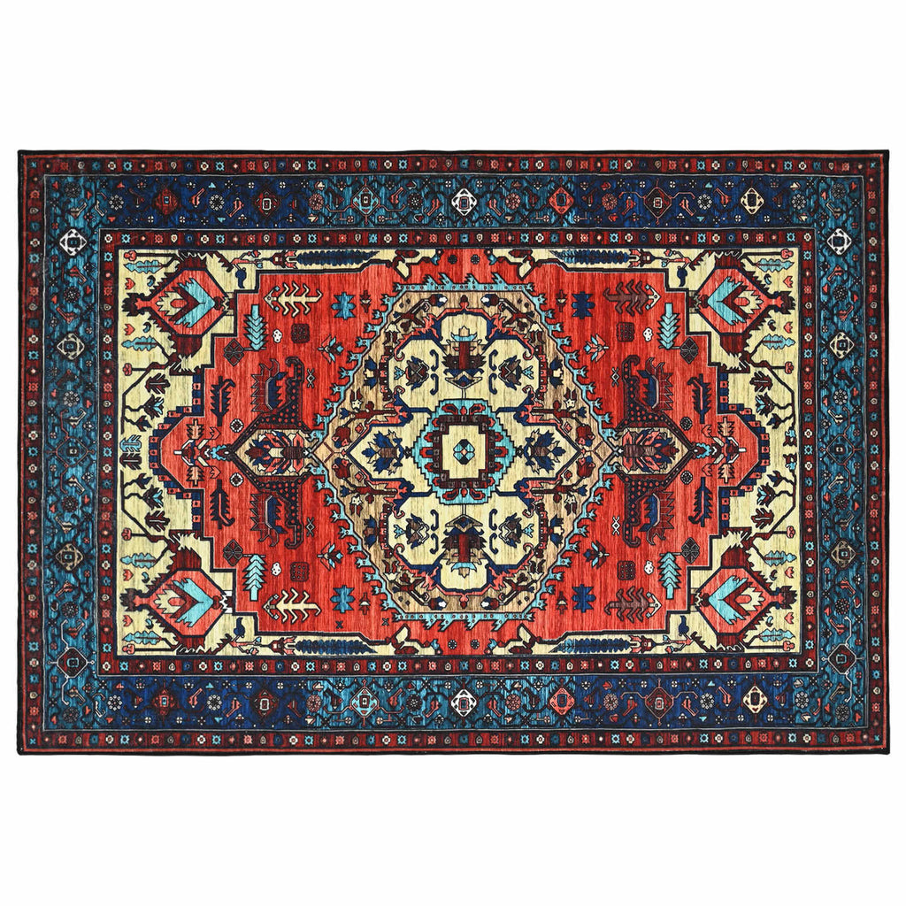 vidaXL Dywan ORIZ czerwony 300 x 400 cm 100% poliester
