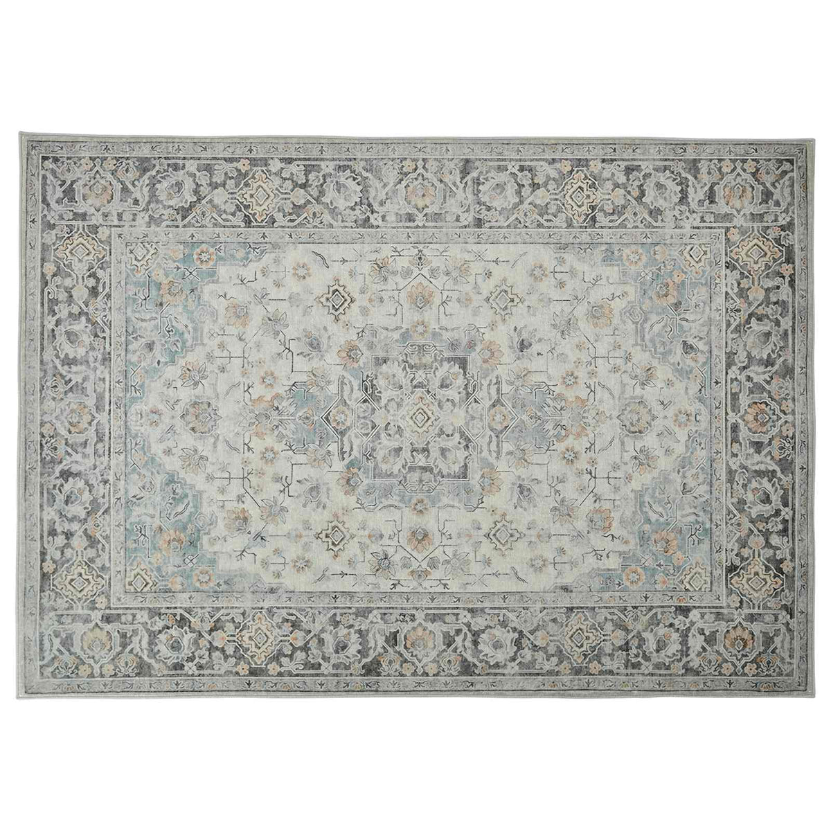 vidaXL Dywan ORIZ kremowy 160 x 230 cm 100% poliester