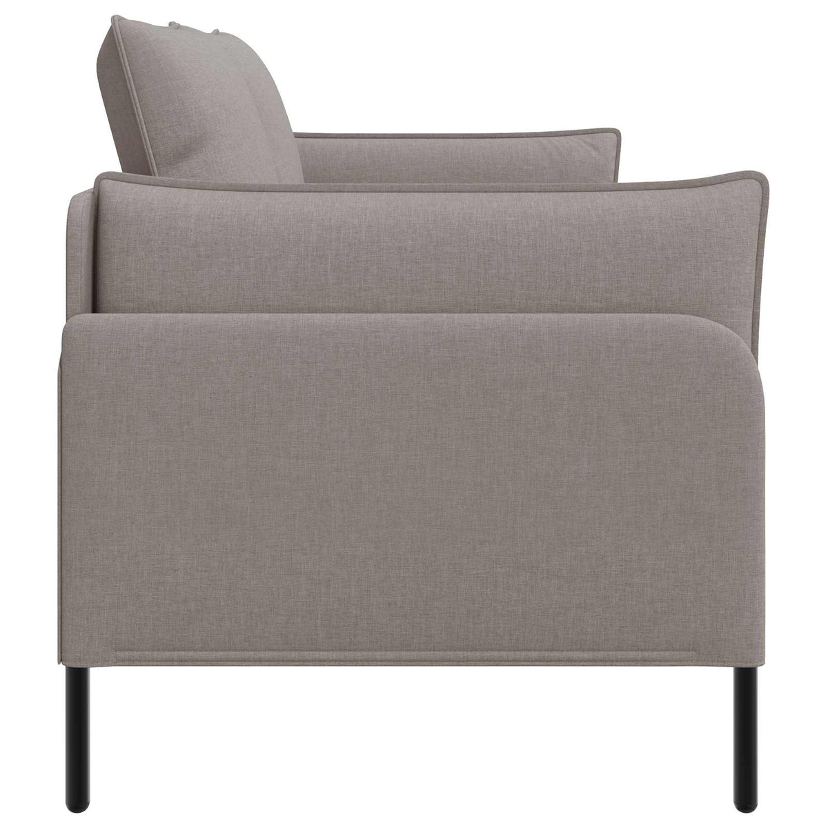 vidaXL Sofa dwuosobowa Szarobeżowy 188 x 81 x 89 cm tkanina