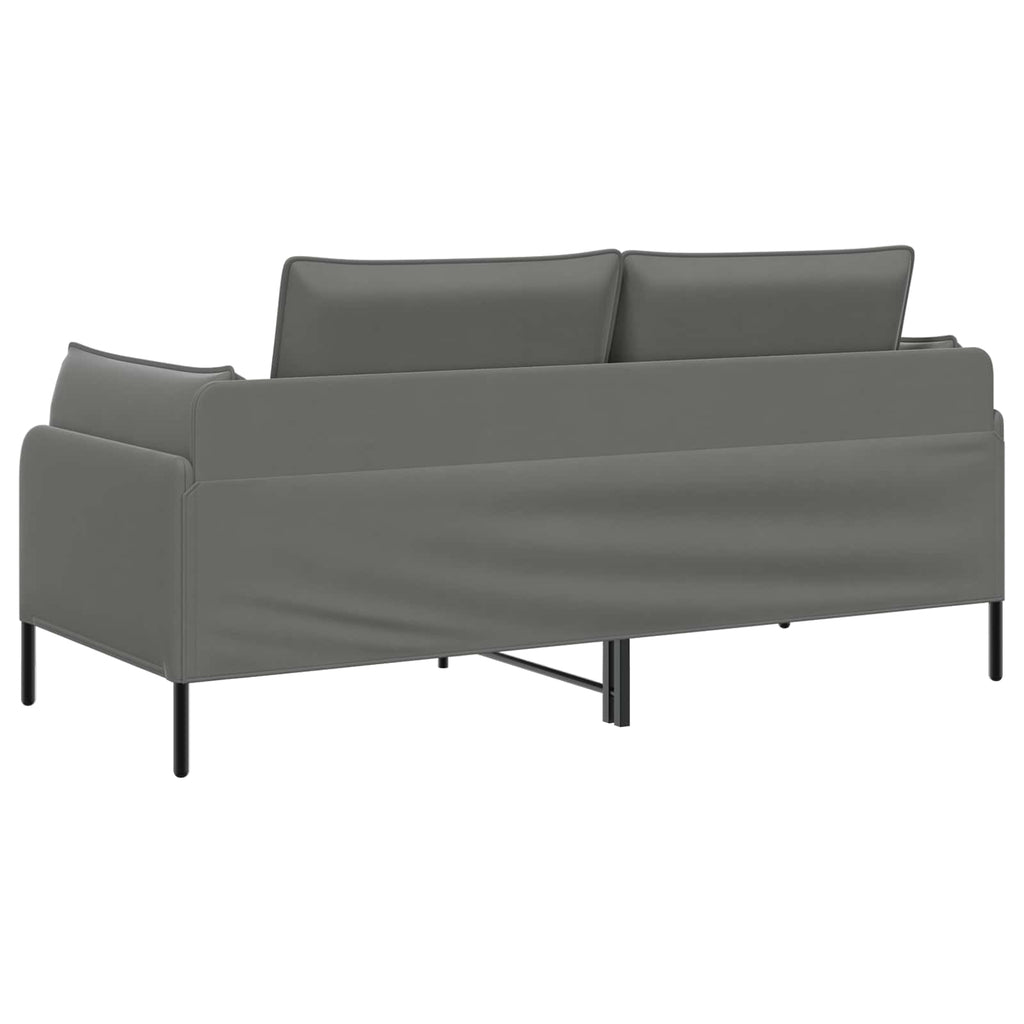 vidaXL Sofa dwuosobowa 2-osobowy ciemnoszary 188 x 81 x 89 cm Welur