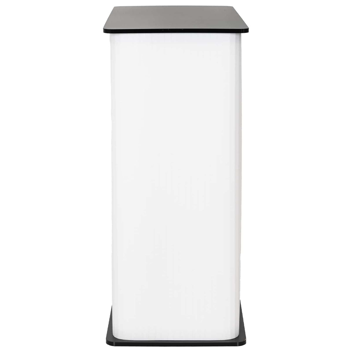 vidaXL Lada targowa Czarny i Biały 80 x 40 x 93 cm