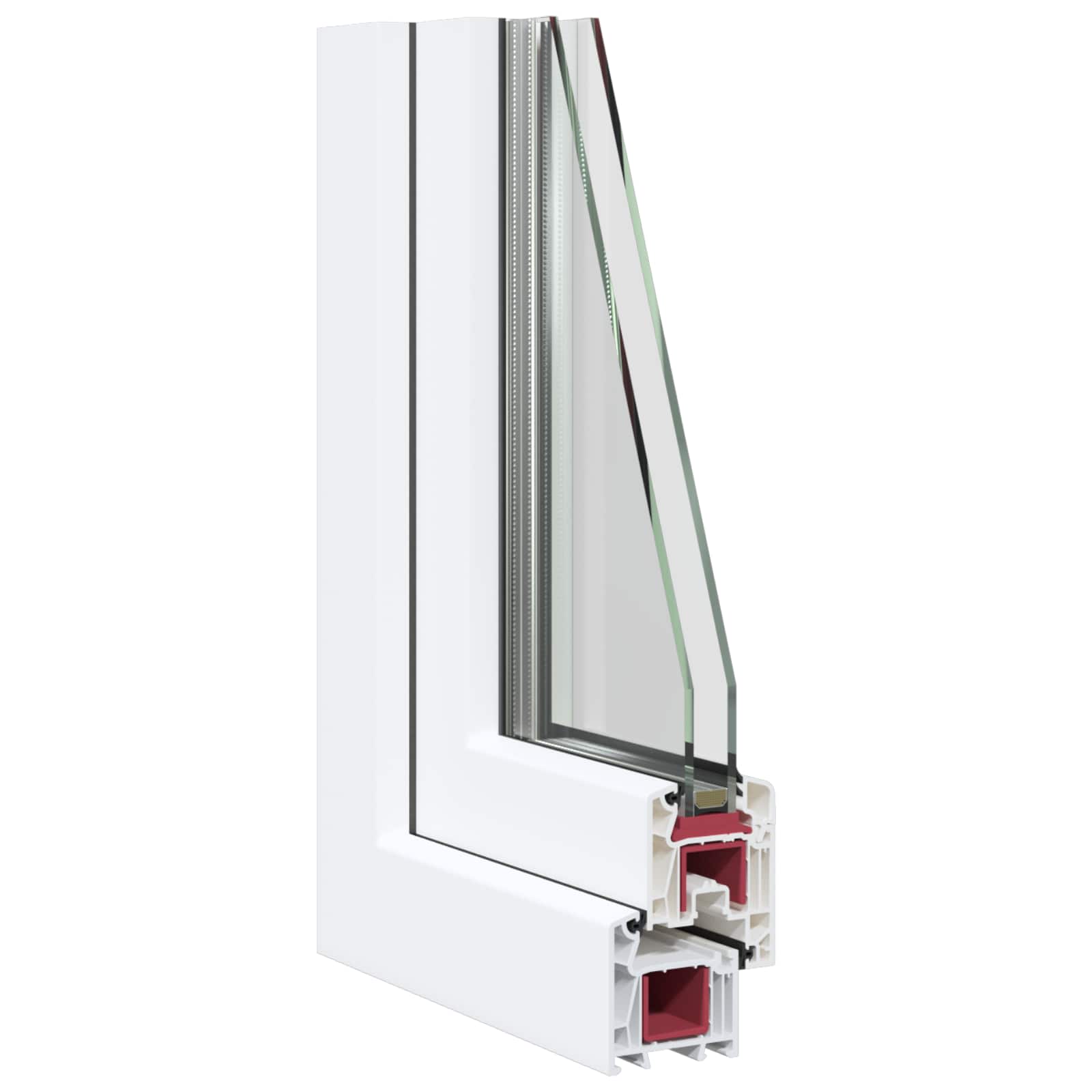 vidaXL Biała wewnętrzna kolor okna piwnicznego RISOR 90 x 45 cm