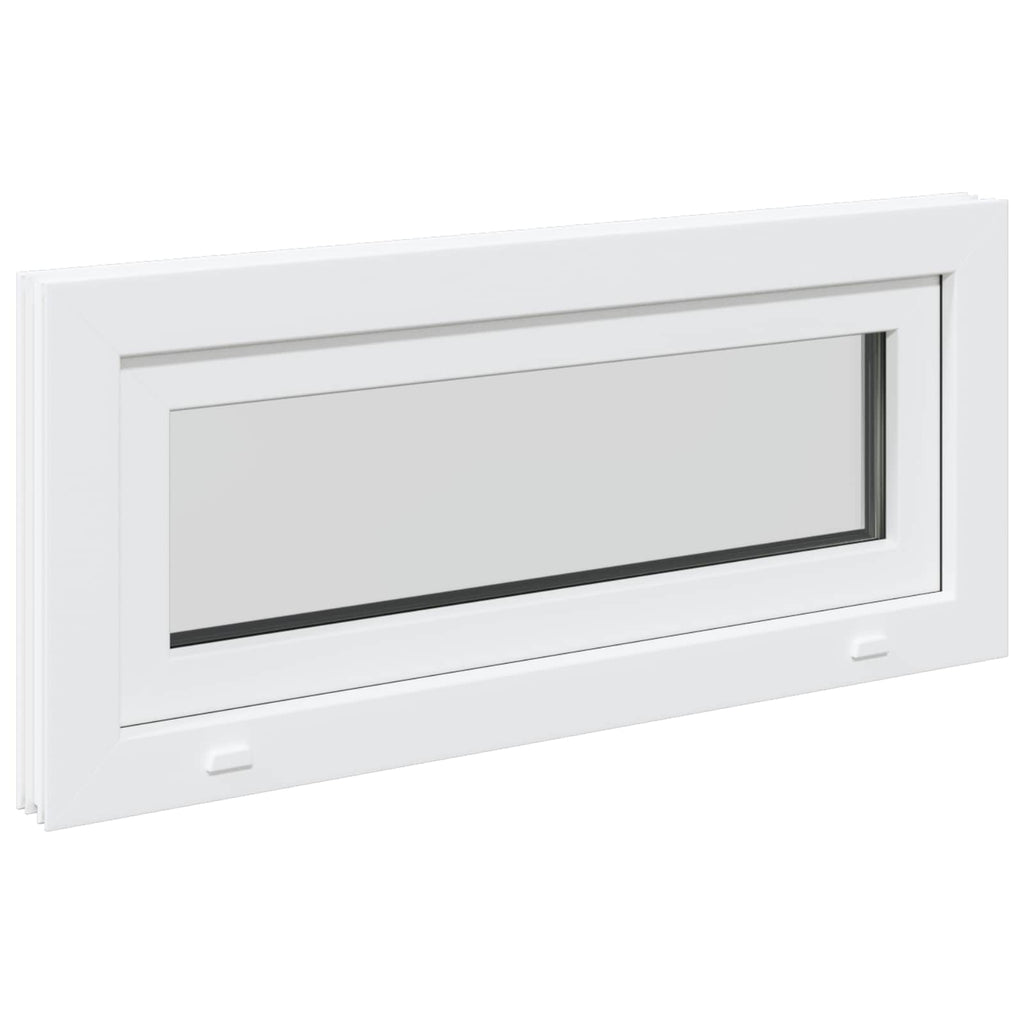 vidaXL Biała wewnętrzna kolor okna piwnicznego RISOR 90 x 45 cm