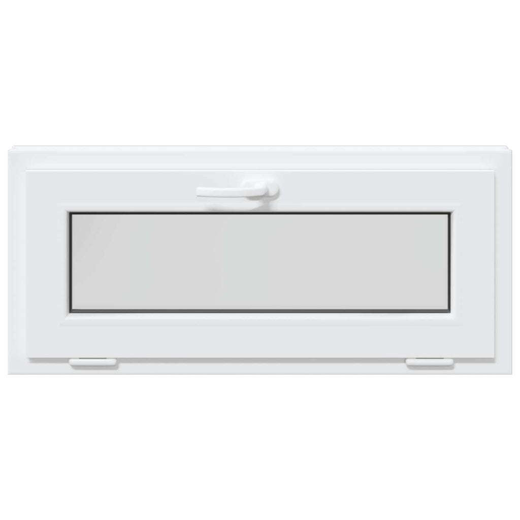 vidaXL Biała wewnętrzna kolor okna piwnicznego RISOR 95 x 45 cm