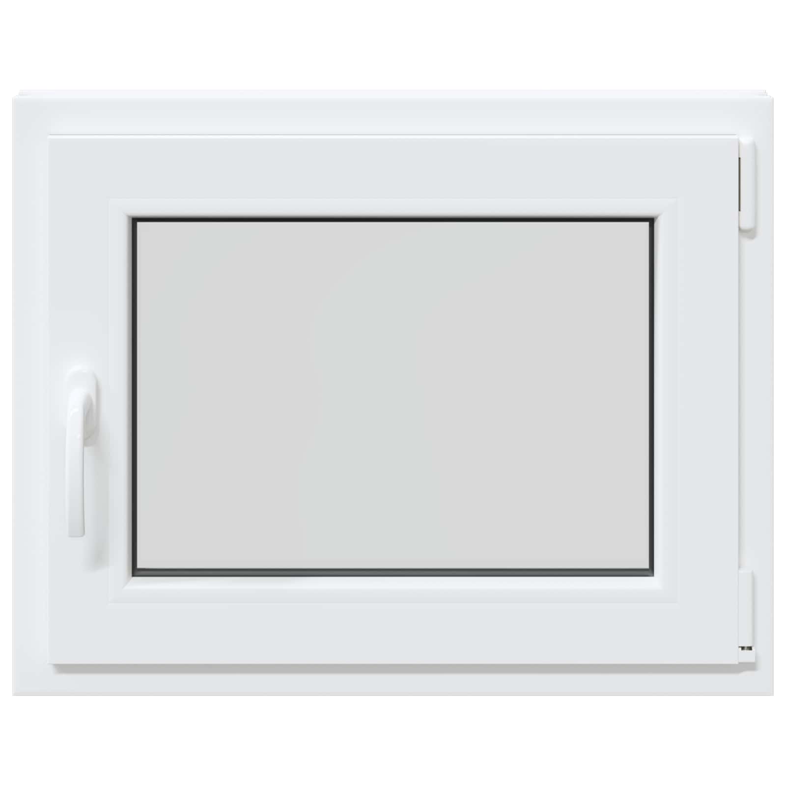 vidaXL Biała wewnętrzna kolor okna piwnicznego RISOR 75 x 50 cm