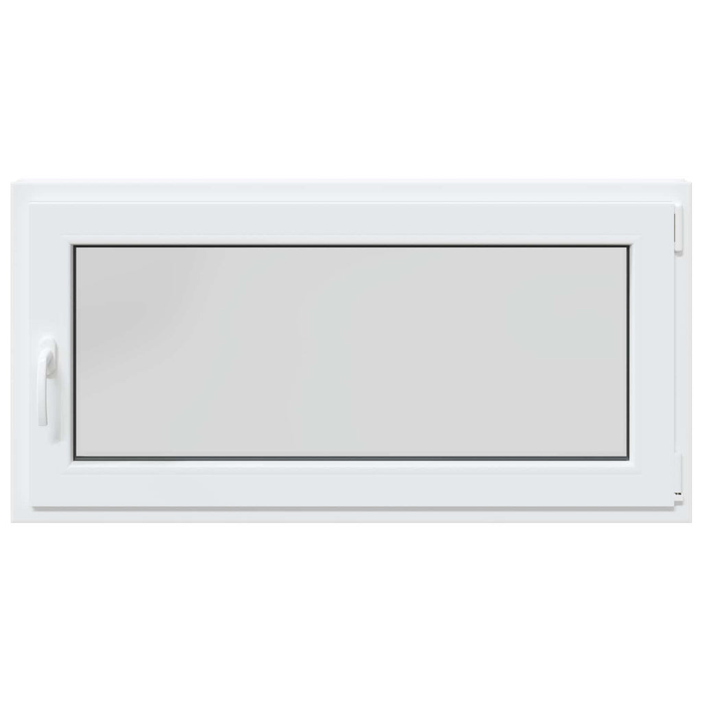 vidaXL Biała wewnętrzna kolor okna piwnicznego RISOR 120 x 50 cm