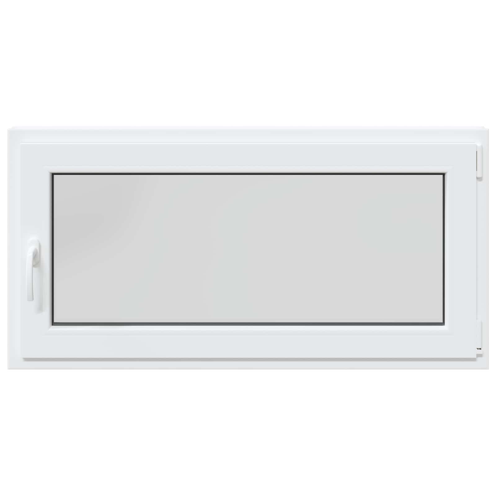 vidaXL Biała wewnętrzna kolor okna piwnicznego RISOR 120 x 50 cm