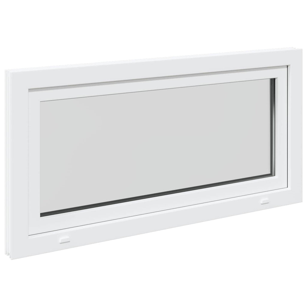 vidaXL Biała wewnętrzna kolor okna piwnicznego RISOR 120 x 50 cm