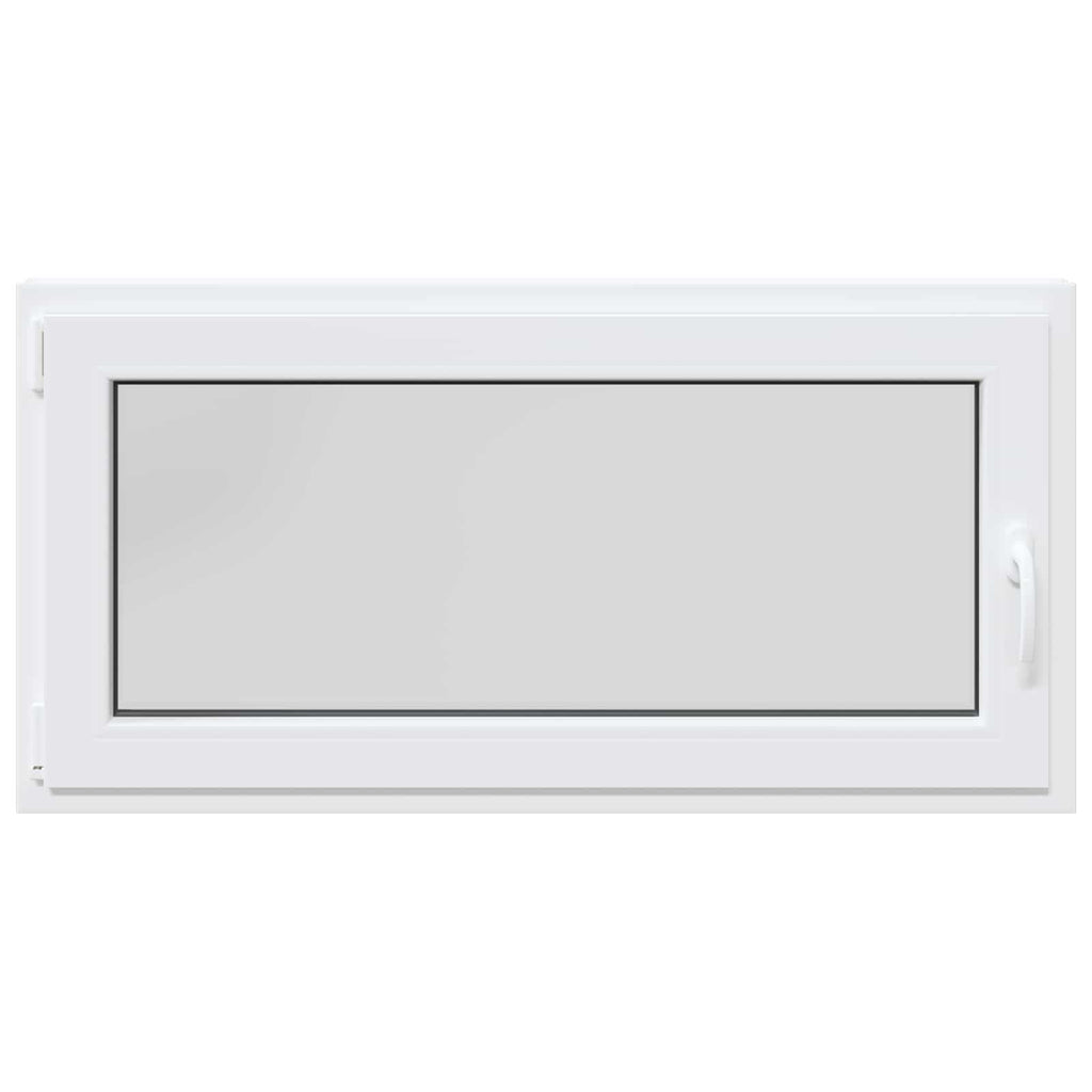 vidaXL Biała wewnętrzna kolor okna piwnicznego RISOR 120 x 50 cm