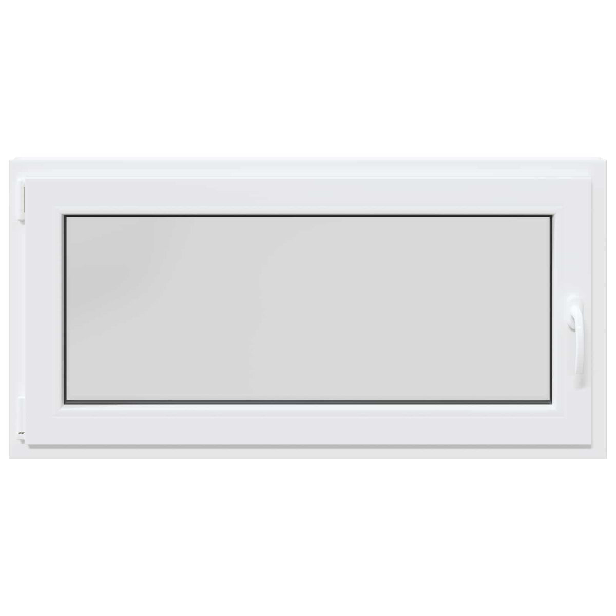vidaXL Biała wewnętrzna kolor okna piwnicznego RISOR 120 x 50 cm