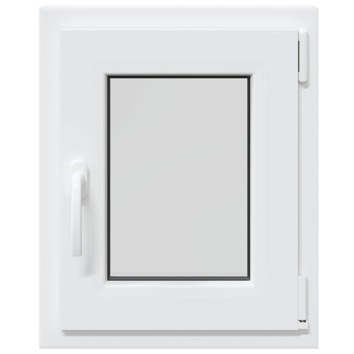 vidaXL Biała wewnętrzna kolor okna piwnicznego RISOR 40 x 55 cm