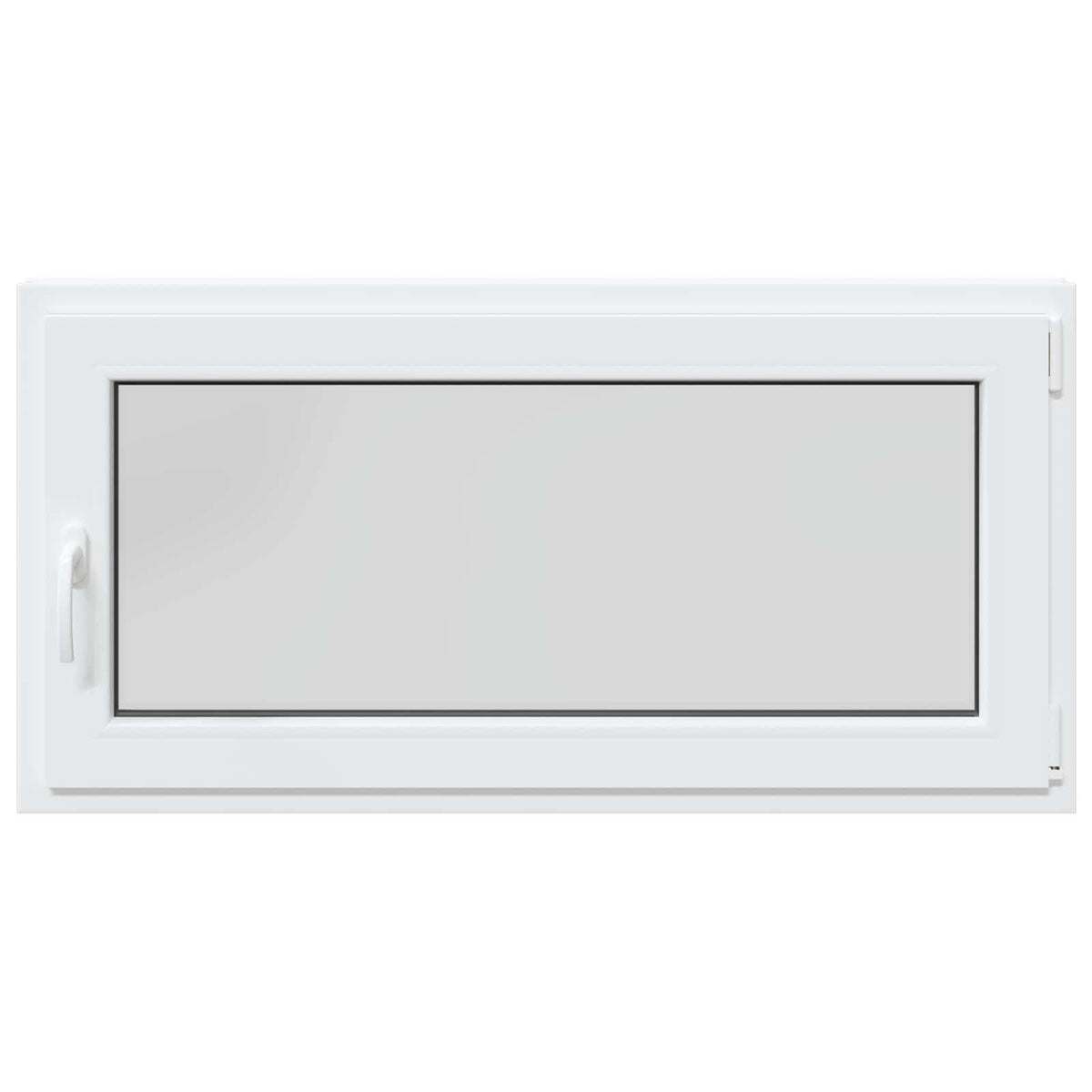 vidaXL Biała wewnętrzna kolor okna piwnicznego RISOR 120 x 55 cm