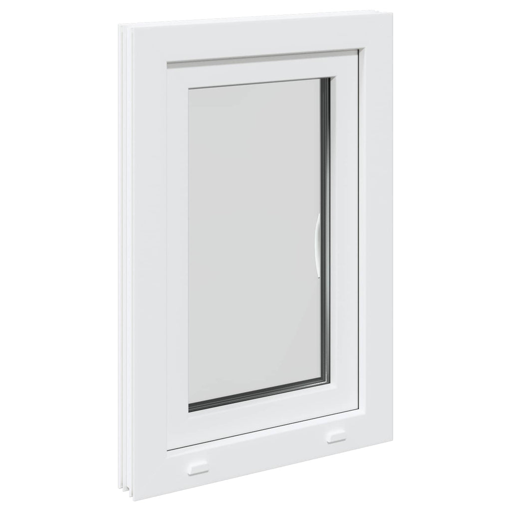 vidaXL Biała wewnętrzna kolor okna piwnicznego RISOR 40 x 80 cm