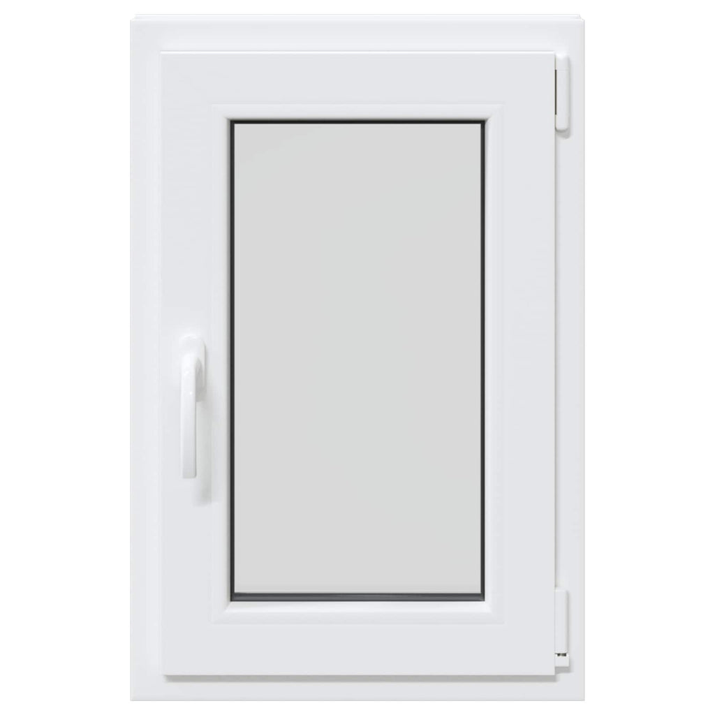 vidaXL Biała wewnętrzna kolor okna piwnicznego RISOR 40 x 80 cm