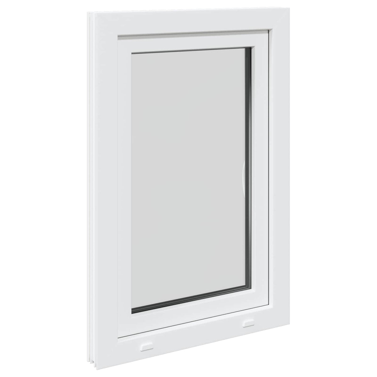 vidaXL Biała wewnętrzna kolor okna piwnicznego RISOR 50 x 90 cm