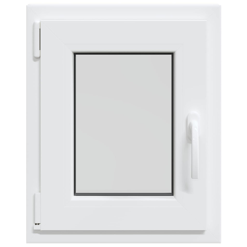 vidaXL Biała wewnętrzna kolor okna piwnicznego RISOR 50 x 60 cm