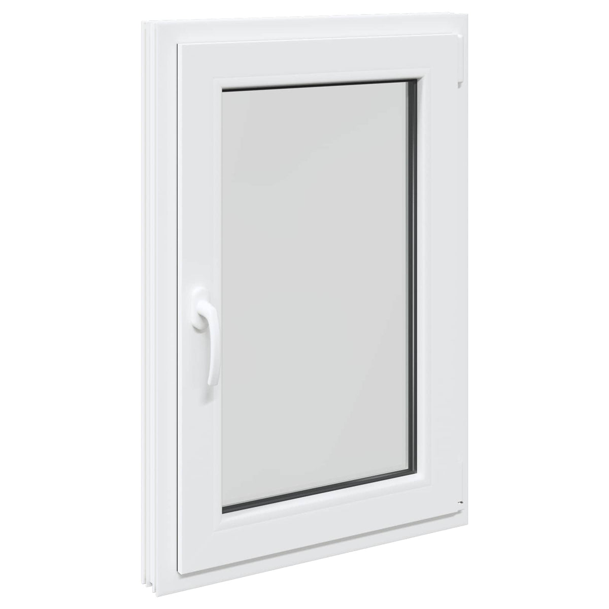 vidaXL Biała wewnętrzna kolor okna piwnicznego RISOR 50 x 100 cm
