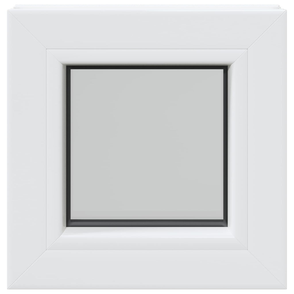 vidaXL Okno piwniczne wewnętrzny kolor biały RISOR 35 x 35 cm