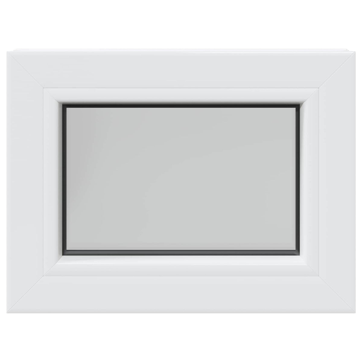 vidaXL Okno piwniczne wewnętrzny kolor biały RISOR 40 x 35 cm